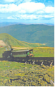 Mt Washington Nh Cog Railway Postcard P15752