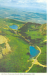 Air View Franconia Notch Nh Postcard P15781