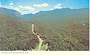 Air View Franconia Notch Nh Postcard P15782