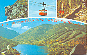 Views Of Franconia Notch Nh Postcard P15786