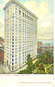 Empire Building New York City Ny Postcard P15826 1906