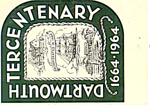 Tercentenary Town of Dartmouth  NH Postcard p15969 (Image1)