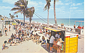 Ft Lauderdale Florida  Hello Booth Postcard p16440 (Image1)