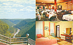Penn Wells Motel  Wellsboro  PA Postcard p16741 (Image1)
