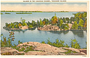 Thousand Islands Ny Postcard P1696