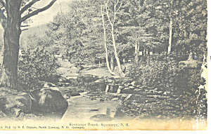 Kearsarge Brook Kearsarge  NH  Postcard p17127 (Image1)