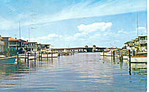 Harbor View Ocean City NJ  Postcard p17172 1961 (Image1)