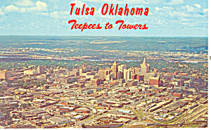 Teepees to Towers Tulsa OK Postcard p17209 (Image1)