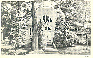 Episcopal Chapel  Chautauqua NY Postcard  p17259 1960 (Image1)