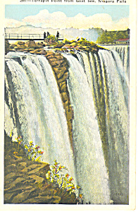 Terrapin Point, Niagara Falls, Ny Postcard P17309