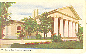 Custis Lee Mansion Arlington VA Postcard p18399 1905 (Image1)
