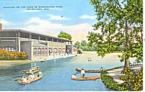 Washington Park Milwaukee Wi Postcard P18441 1940
