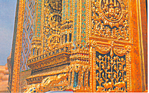 Inside Temple Of Emerald Budha Bangkok Thailand Postcard P19055