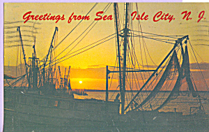 Fishing Boats At Sea Isle City New Jersey P21834