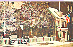 Betsy Ross House in Winter Philadelphia PA  p22615 (Image1)