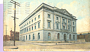 US Post Office Norfolk Viriginia p22706 (Image1)
