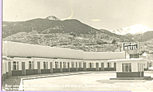 Sky Way Motel Manitou Springs Colorado RPPC p22783 (Image1)