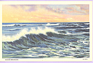 Ocean Breakers Postcard P23149