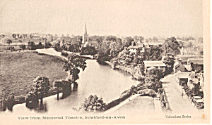 View From Memorial Theatre Stratford On Avon England P23496