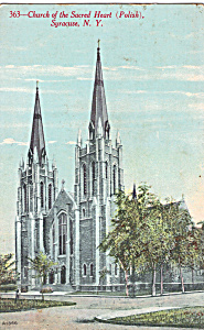 Church Of The Sacred Heart Syracuse New York P23694