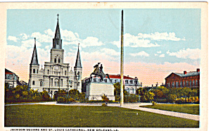 Jackson Square and St Louis Cathedral New Orleans LA p24343 (Image1)