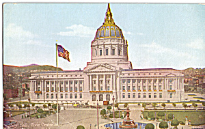 City Hall San Francisco Ca P24390