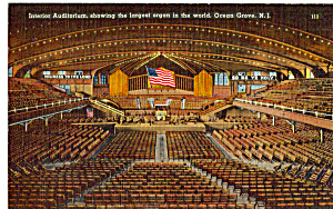 Interior Auditorium Ocean Grove New Jersey P24470