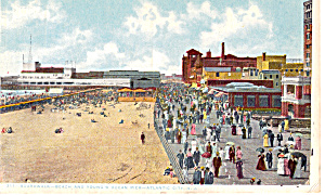 Boardwalk Beach and Young s Pier Atlantic City NJ p25895 (Image1)