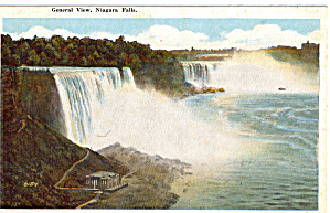 General View,niagara Falls Postcard P26163