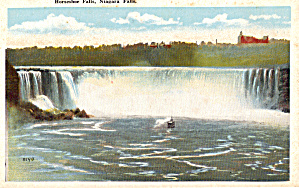 Horseshoe Falls Niagara Falls Postcard p26164 (Image1)