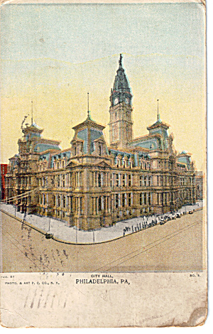 City Hall Philadelphia Pennsylvania P26195