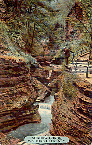 Shadow Gorge Watkins Glen Ny Postcard P26792