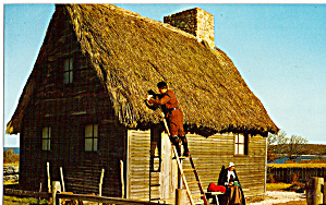 Elder William Brewster House Plimoth Plantation Plymouth MA p27364 (Image1)