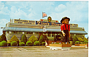 Zinns Diner With Amos The Talking Statue In Front P28573