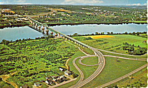 Princess Margaret Bridge Federicton New Brunswick P28918