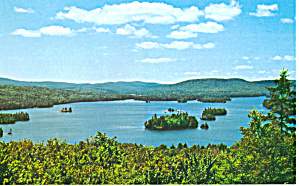 Blue Mountain Lake From Adirondack Museum Ny P29824