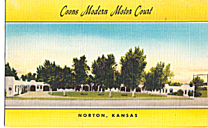 Coons Modern Motor Court Norton Ks P30224