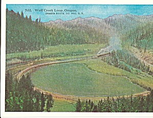 Wolf Creek Loop Southern Pacific Rr Oregon P30992