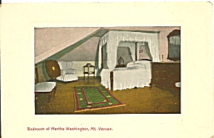 Mt Vernon Virginia, Bedroom of Martha Washington p31411 (Image1)