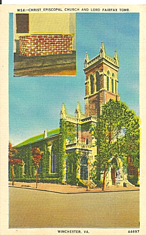 Winchester Virginia Christ Episcopal Church P31860