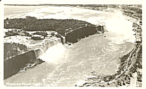 Niagara Falls from the Air Postcard p32437 (Image1)