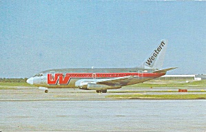 Western Airlines 737-2j8 N235wa P32684