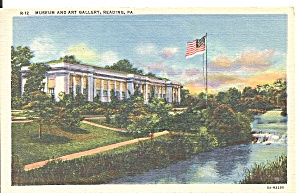 Reading Pa Museum And Art Gallery Postcard P33718