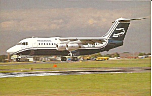 Presidential Air BAE 146-200 G-OHAP postcard p35149 (Image1)