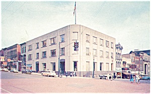 First National Bank Jamestown NY Postcard p3563 (Image1)