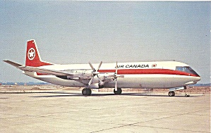 Air Canada Vickers Vanguard Cargoliner CF-TKK postcard 35790 (Image1)