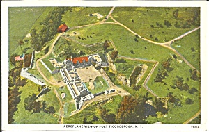 Fort Ticonderoga Ny Aerial View 1928 P36386
