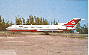 ALIA 727-303  JY-ADV postcard p36401 (Image1)