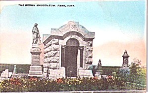 Fern Iowa The Brown Mausoleum p38475 (Image1)