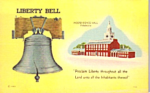 Independence Hall Philadelphia Pa Liberty Bell P38751